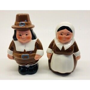 Publix Pilgrim Salt and Pepper Shakers NO Gift Box